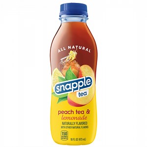 Snapple Peach Tea & Lemonade, 16 fl oz, Bottle