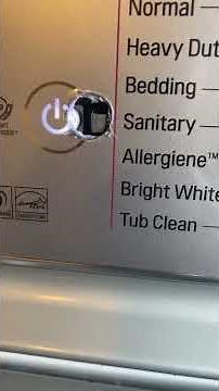 How to Fix or Bypass LG Washer Power On Button.
