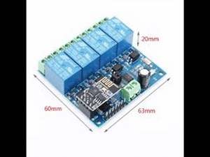 DC 5V ESP8266 WIFI 4-Channel Relay Module Remote Control Switch Wireless Transmitter For Smart Home