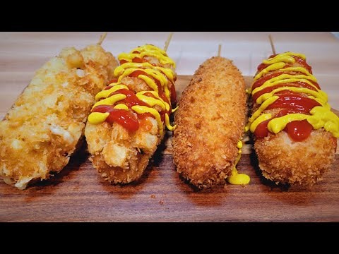 Making the Famous Korean Cheese Corn Dogs | K-Dogs