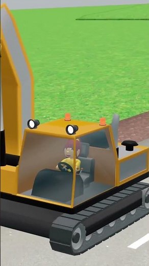 BlockxBuddys Kinderfilme auf Deutsch - Der Bagger und der Ball - Cartoons für Kinder