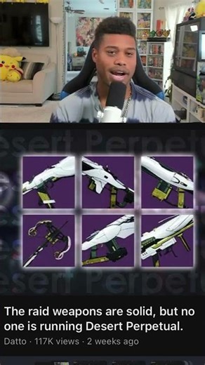 let's talk about raid weapons
