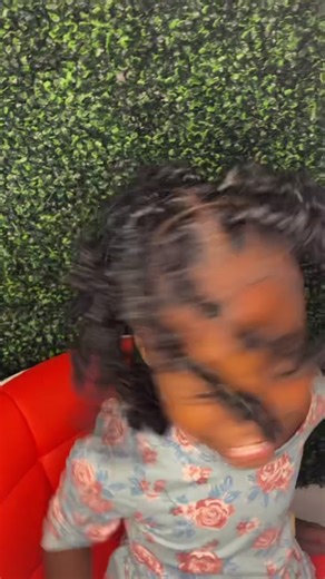 first time doing butterfly locs on a little person:) #StyleSnap #kidbraidstyles #PerfectMarcJacobs #braidstutorial