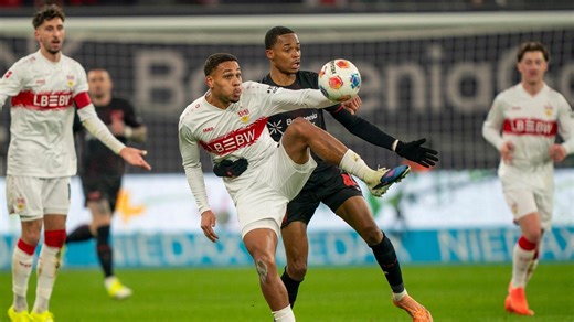 Sportschau Bundesliga Highlights: Der VfB bei Bayer erst furios, dann abgeklärt - Audio-Highlights