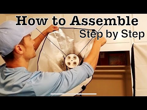 How to Setup/Assemble Softbox Lights Step by Step | StudioFX