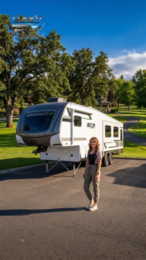 https://ilil.short.gy/vdsvZb 509-461-0788 Experience your next great getaway in this brand new 2025 Starcraft GSL Light Duty 304BHS fifth wheel, now available at Clickit RV Spokane. Priced at $54,980, this spacious trailer offers premium features for comfort and convenience on the road. Highlights include a 100-inch wide body frame, 4-point automatic leveling, and an Xtend Solar I package to keep you powered up. The interior is designed for comfort with a 60-inch by 80-inch residential queen bed