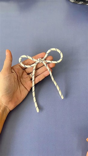 Quickest Trick to Tie a Neat Bow Knot ⏱️✨