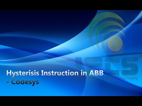 How to use Hysteresis instruction in ABB - CoDesys V2.3