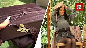 Kim Kardashian graduates law school