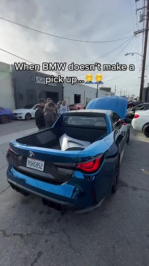 52K views · 766 reactions | BMW pick up truck  Via @carstodayntomorrow #bmwm #bmw #pickuptruck #pickup #carswithoutlimits #truck #funnycar | Boosted Nation | Facebook