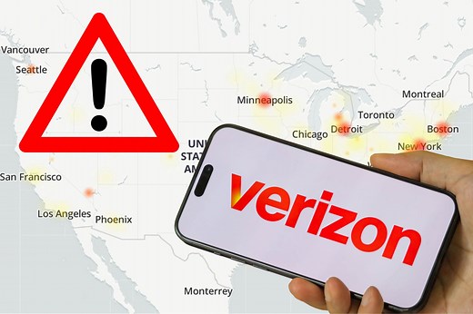 Is Verizon down? Outage map shows where network is down across US