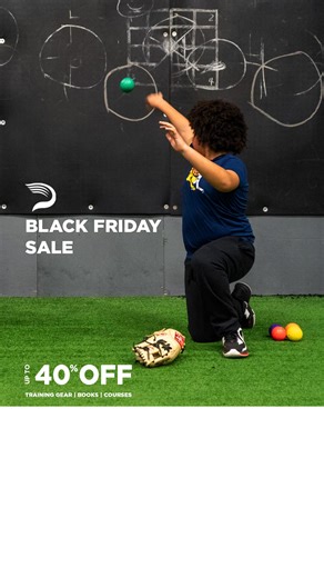 Save up to 40% on youth training gear, books, and courses during the Driveline Black Friday Sale ⚡️ | Driveline Baseball Inc.
