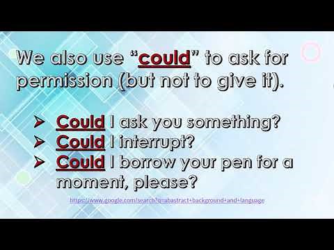 Grade 9 English Modals Part 1