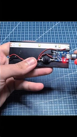 DIY Rechargeable LED Torch 🔦 Long Lasting Light