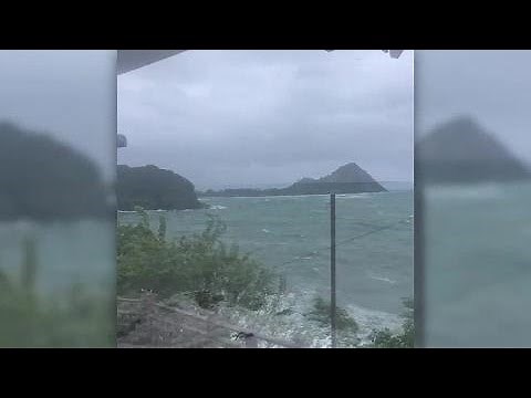 First-look: Hurricane Maria bears down on St. Lucia