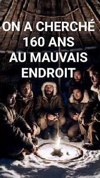 On a cherché l'expédition Franklin 160 ans au mauvais endroit 🧭 #shorts