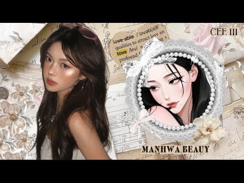 MANHWA BEAUTY ♡ unreal flawless visuals straight out of a webtoon ♡ collab w/ @fujiis2