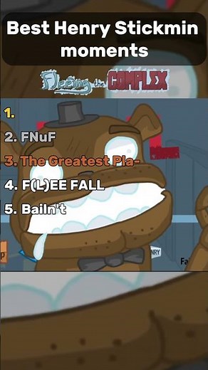 Top 5 Henry Stickmin Moments 😂🥀 #funny #gaming