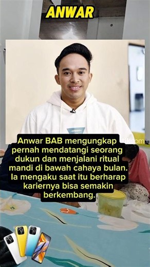 PENGAKUAN MENGEJUTKAN! Anwar BAB Ngaku Pernah Datangi Dukun Demi Karier #shorts