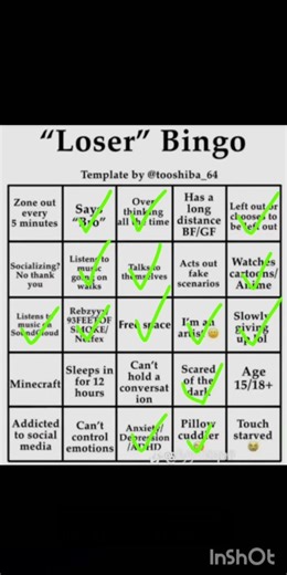 trying the loser bingo..... went wrong. #loser #bingo #imaloser #shorts #subscribe