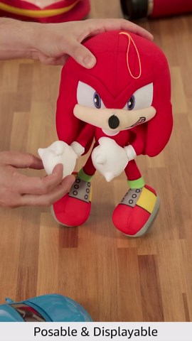 Sonic The Hedgehog - Knuckles Grin Plush 10" H