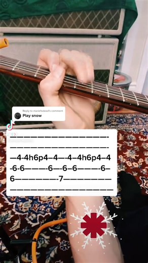 This one was unbelievably difficult to get a good take of. Snow by Red Hot Chili Peppers. #rhcp #snowheyoh #guitartabs #guitar | Jamparkguitar