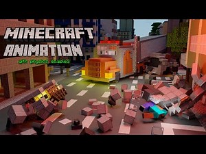 Minecraft Car Crash Animation