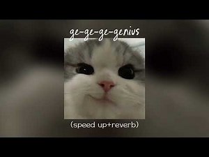 ge-ge-ge-ge-ge-genius🎵 (speed up+reverb)