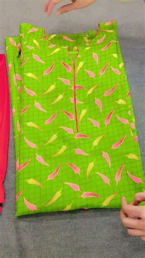 printed suit neckdesign with piping #stitching #simple neckdesign #latestsuitsdesign