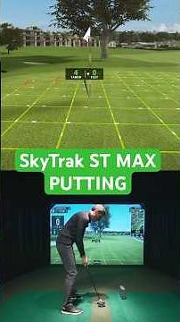 SkyTrak ST MAX Putting - Is it any Good? Check this out! #golf #skytrak #shorts