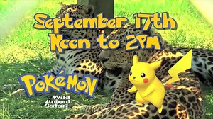 15K views · 94 reactions | We are throwing a Pokémon party at the park! Come catch Pikachu, and register to win a Family Fun Pack. Watch the video for more details -- hope to see you there! | Wild Animal Safari - MO | Facebook