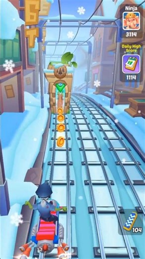 Subway Princess Runner #gameplay #shortvideo #subwaysurfers #shorts