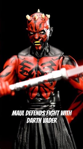 Maul makes excuses for that Darth Vader fight #starwars #darthvader #darthmaul #maulshadowlord #fyp