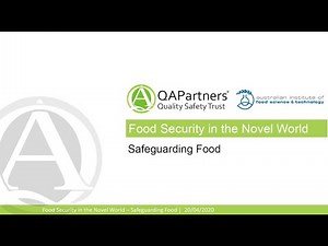 Ensuring Food Security - TACCP and VACCP Systems