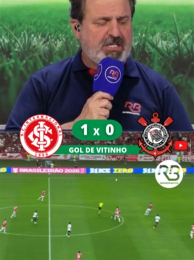 Gol de Vitinho Inter 1x0 Corinthians – Melhores Momentos Beira-Rio