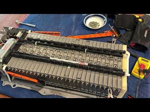 Testing Prius Hybrid battery cell health the easy way