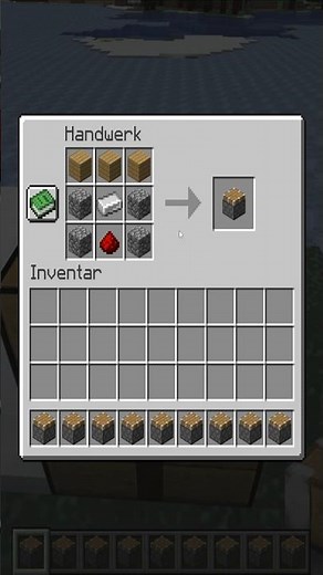 Minecraft Kolben Craften Tutorial