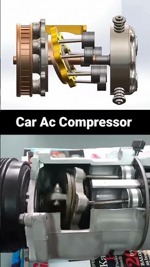 How Does a Car AC Compressor Work Inside?