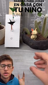 Cómo hacer dardos para jugar en casa ⬇🎯 #tips #ideas #trucos #dardos #playtime #hogar #casa #kids #videosvirales #reelsviralシ | Angello