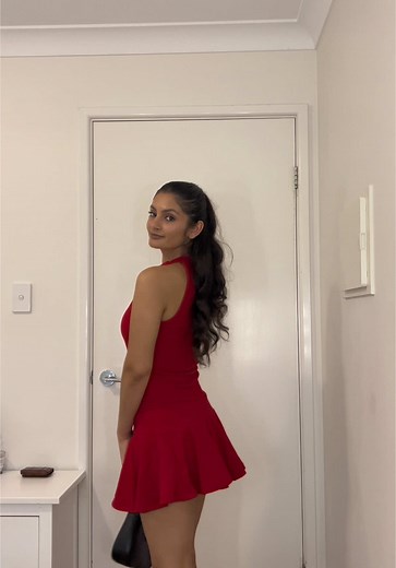 Valentine's Day Red Dress Outfit Ideas