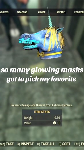 Fallout 76 Glowing Masks #fallout #fallout76 #twitch #twitchclips #jackxbone