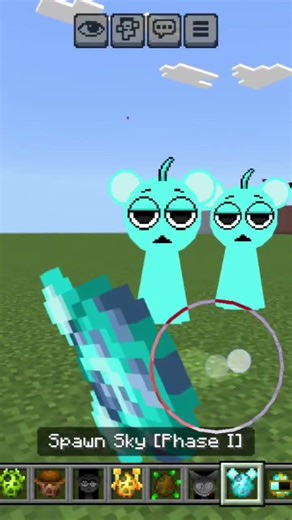 I Summon NEW Incredibox Sprunki in Minecraft PE Mod!!!”
