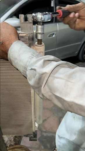 Car Ac Condenser Filter Change#Ac #condenser #filter