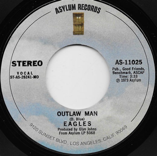 Eagles - Outlaw Man