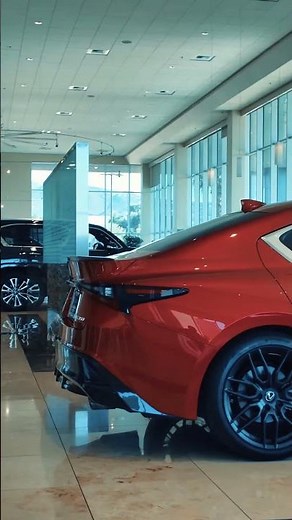 2025 Lexus IS350 F Sport in Red