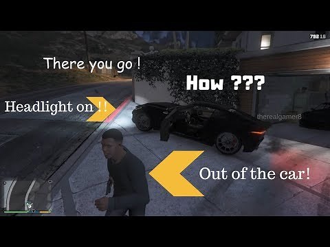 [WORKING] GTA 5 - How to keep engine on when you leave the car