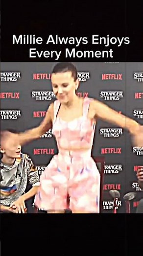 Millie Bonnie bongiovi aka Millie bobby brown enjoy every moment of life #strangerthings