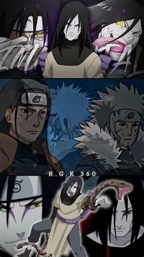 OROCHIMARU Power Strength MASS 😈#anime #edit