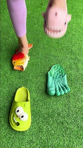 Super cool Frog sandals 🐸🐸 fish sandals 🐠🐟 #viral #trending #love #satisfying
