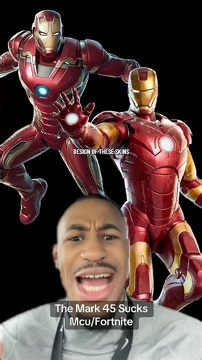 The Mark 45 Sucks Mcu & Fortnite